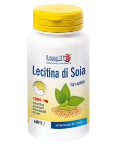 LongLife Lecitina Di Soia Integratore Per Il Colesterolo 60 Perle