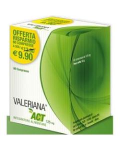 Valeriana Act Integratore Benessere Mentale 60 Capsule